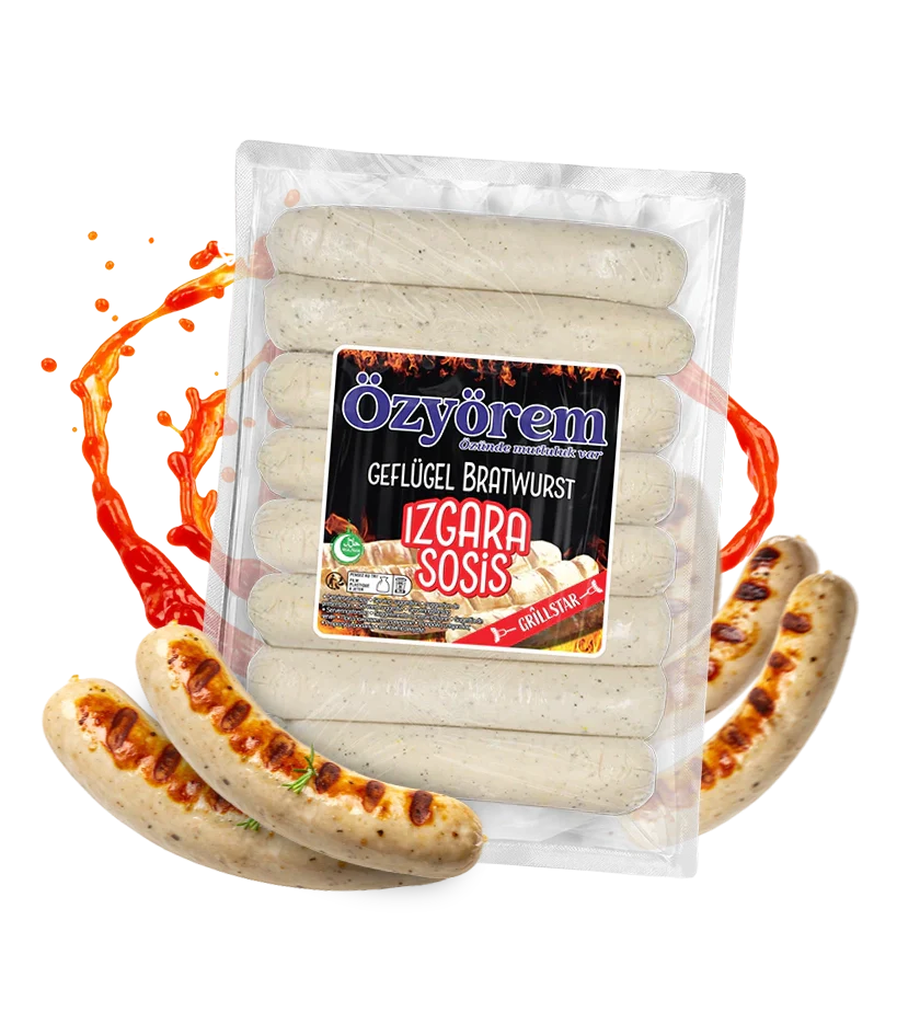 Özyörem Bratwurst 7-teiliges Set, versendet als komplette Box